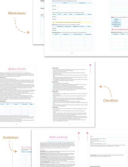 Indian Wedding Planner Box