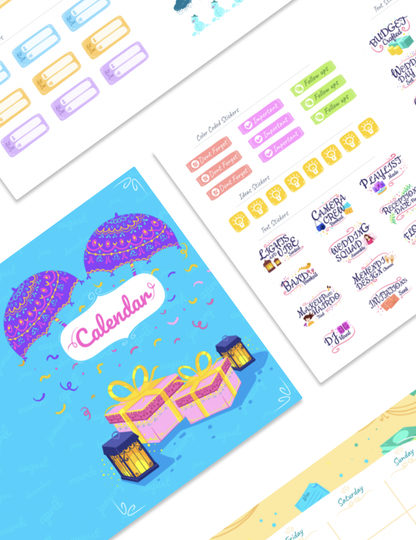 Indian Wedding Planner Box